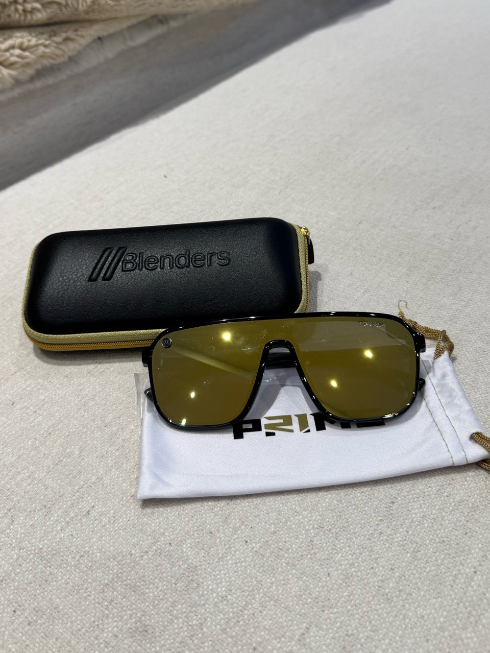 Blenders Shield Sunglasses with Yellow Lenses